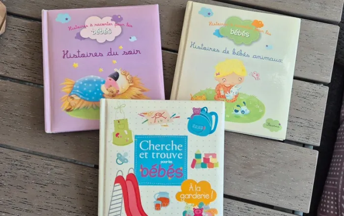 Lot de livres premier âge