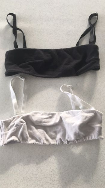Lot de 2 brassières XS/S femme