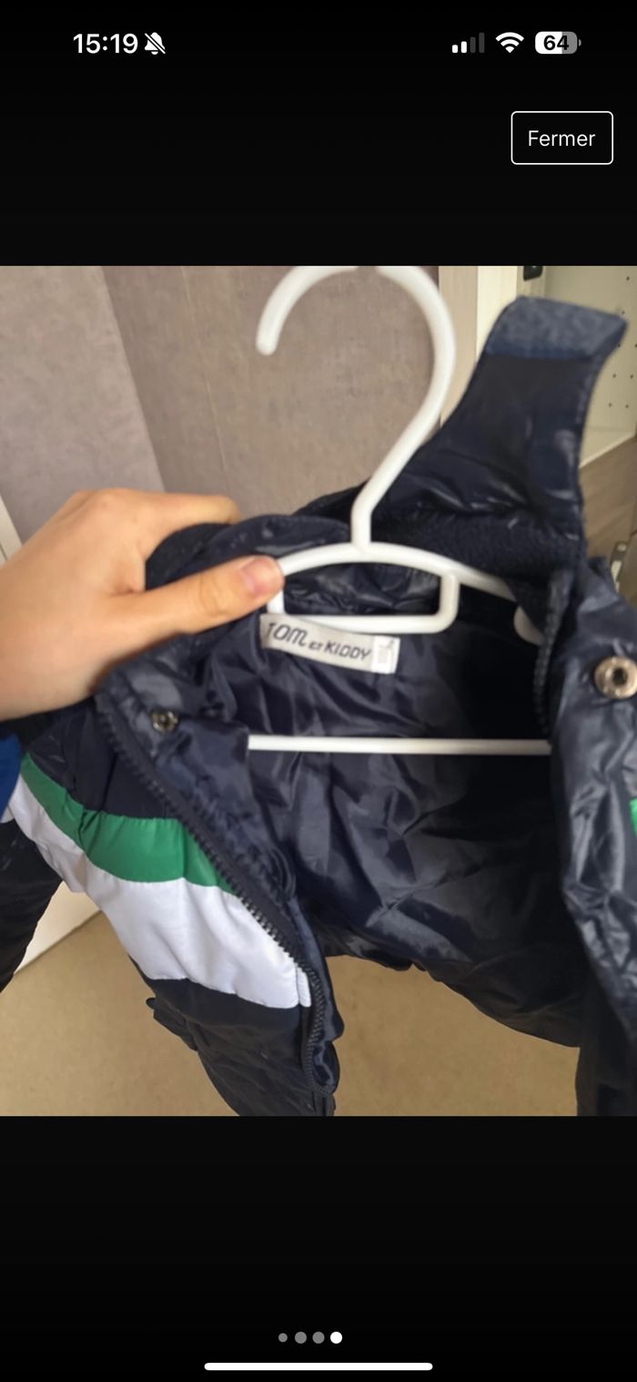 Doudoune 18m tom et kiddy - photo numéro 4