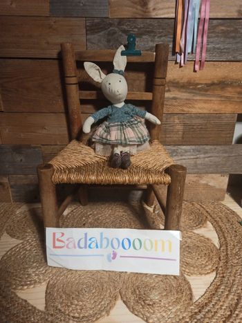 Peluche lapin Victorine Moulin roty la petite école de danse tbe