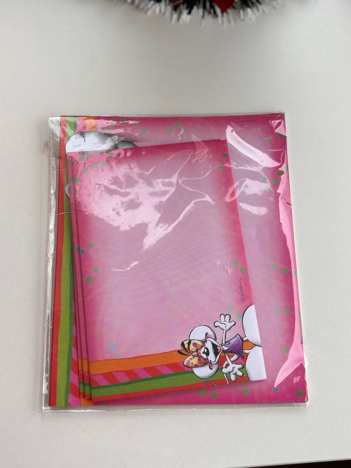 Trieur diddl A5 - ancienne collection - vintage - diddlina avec papeterie - photo numéro 4