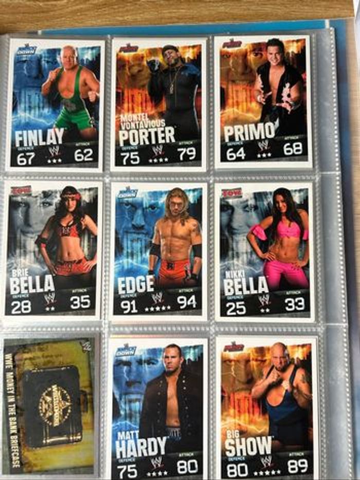 Classeur cartes WWE Slam Attax Évolution - photo numéro 10