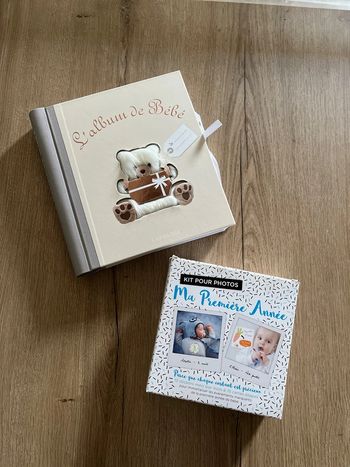 Album de bébé + kit pour photos