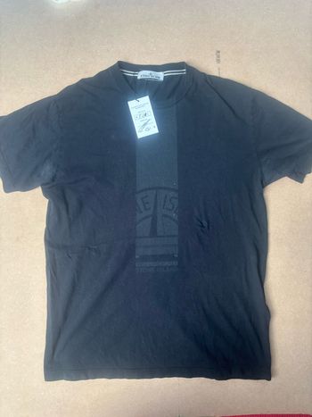 T-shirt Stone Island taille XL noir