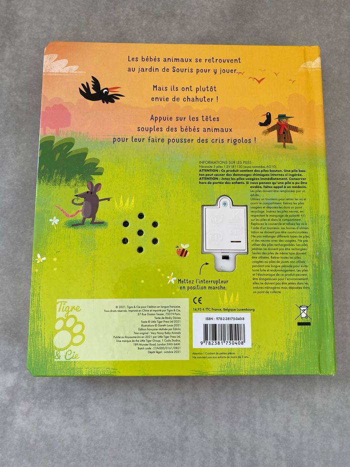 Livre sonore Les cris des bébés animaux - photo numéro 9