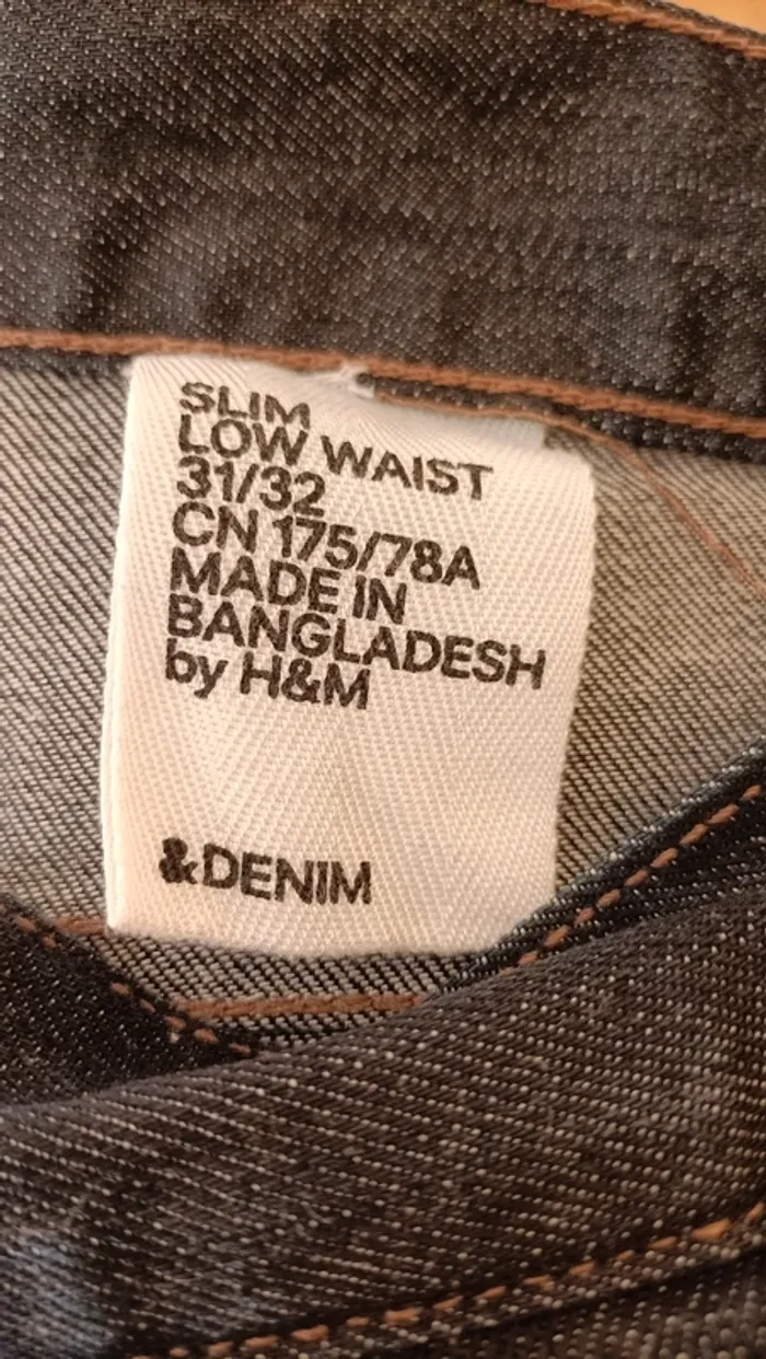 Jeans homme taille 31/32 H&M - photo numéro 4