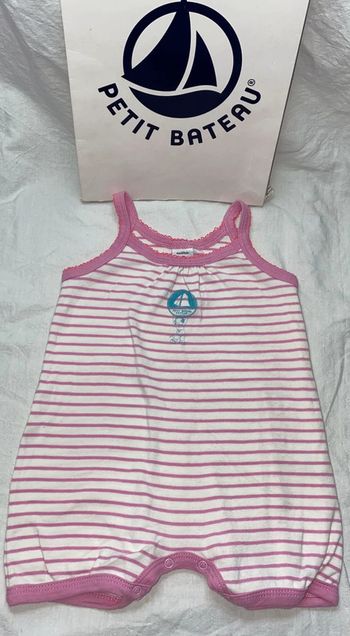 Barboteuse Petit bateau 6 mois