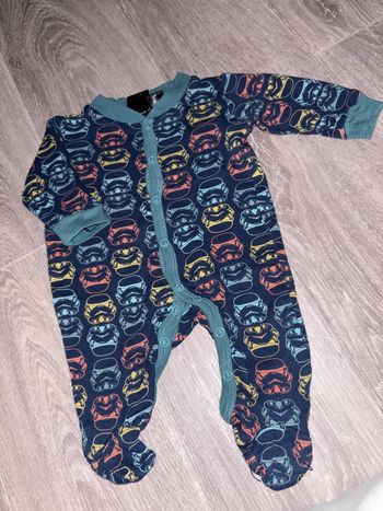 pyjama star wars 0/3 mois 