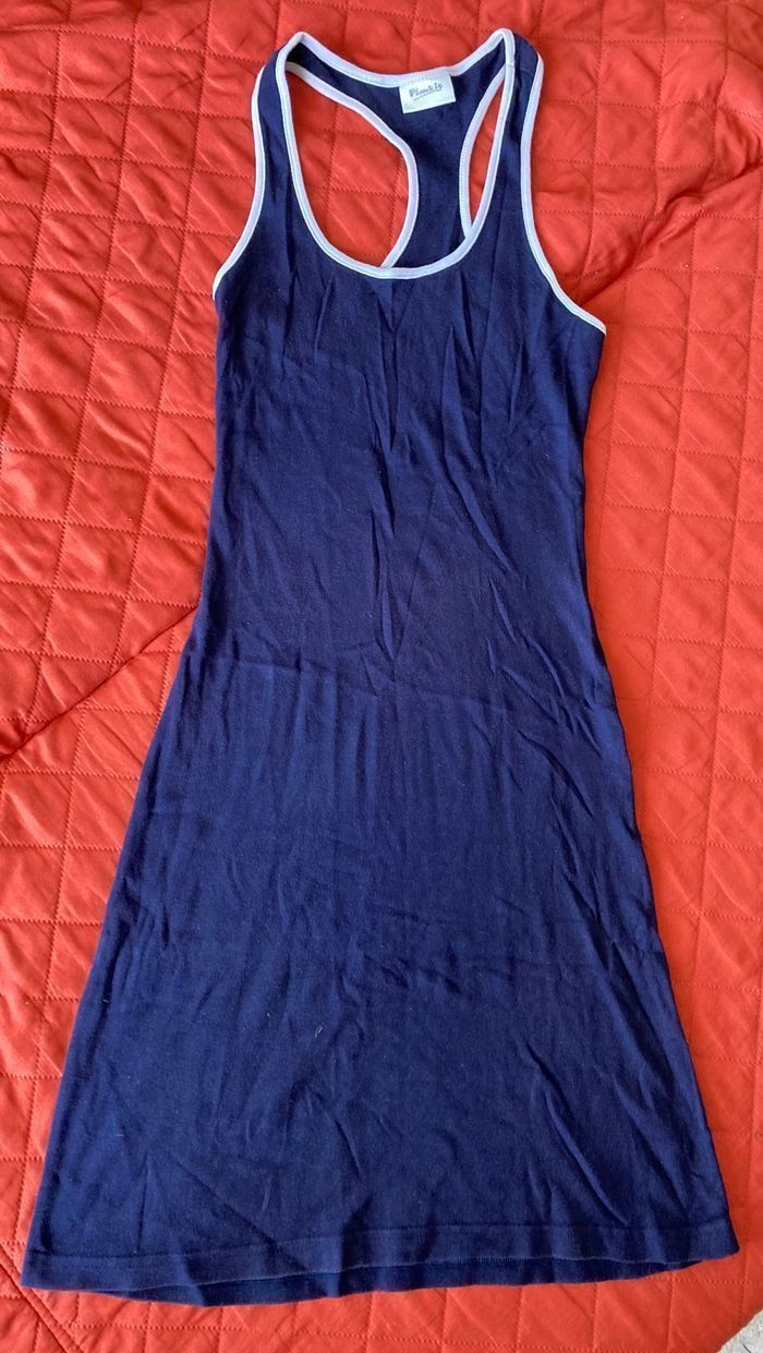 Robe bleue en coton pimkie