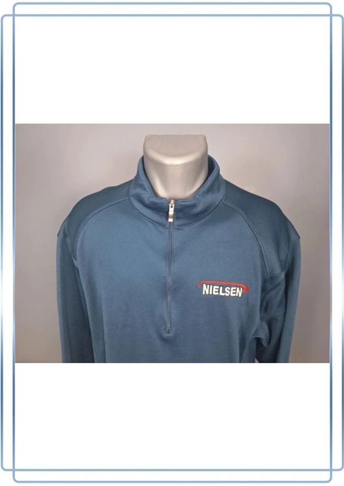 Sweat nike vintage homme quart de zip - taille XL brodé (365) - photo numéro 2