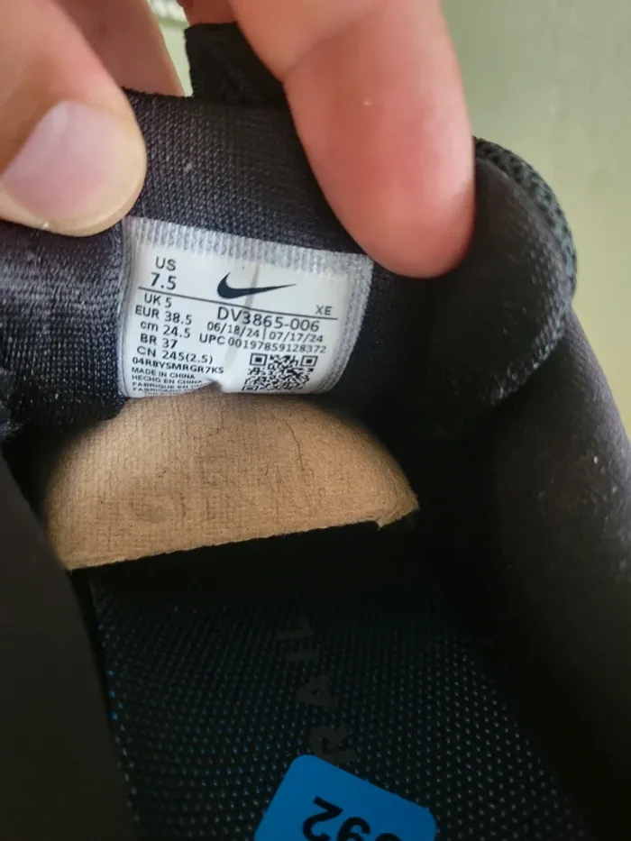 Nike Reactx Pegasus Trail 5 T38,5 100% Authentique - photo numéro 7