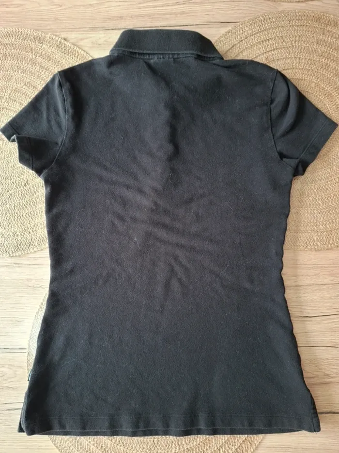 Polo noir femme Puma XS – logo brodé, coupe ajustée - photo numéro 6