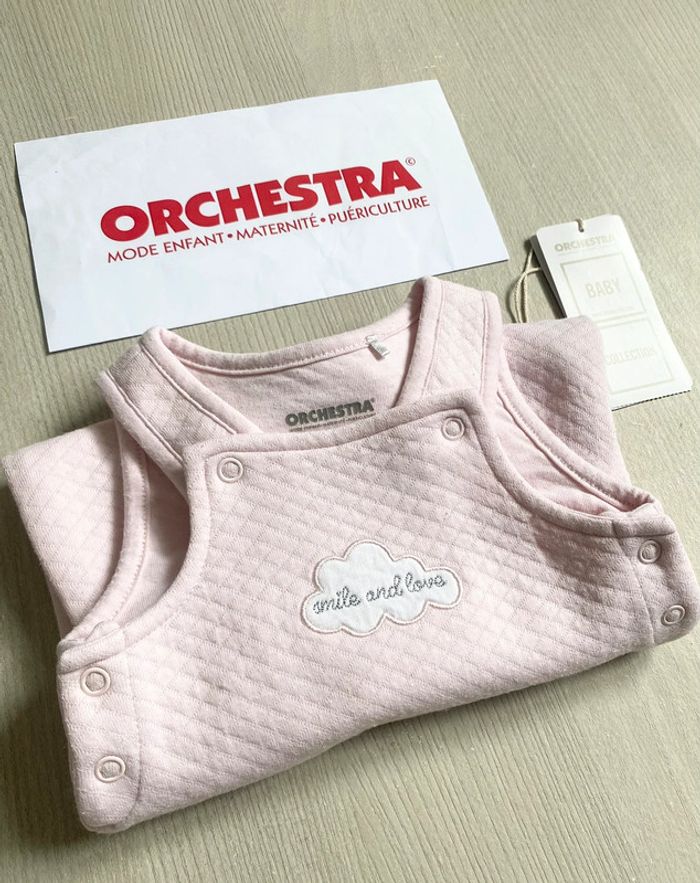 Très jolie Salopette combinaison bébé fille 3 mois - photo numéro 7