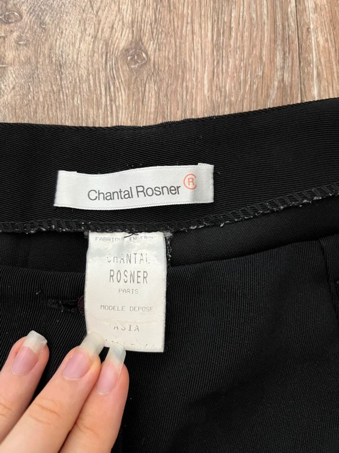 Pantalon de costume, noir, Chantal Rosner, 42 - photo numéro 6