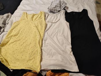 Lot 3 débardeur de grossesse