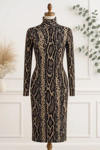 Robe Zara effet serpent Taille S