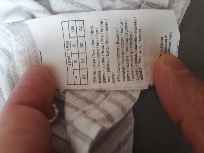 Chemise manches longues 3suisses 18 mois - photo numéro 3