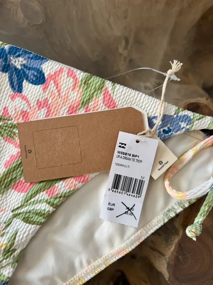 Bas de maillot de bain Billabong femme fleurs - photo numéro 5