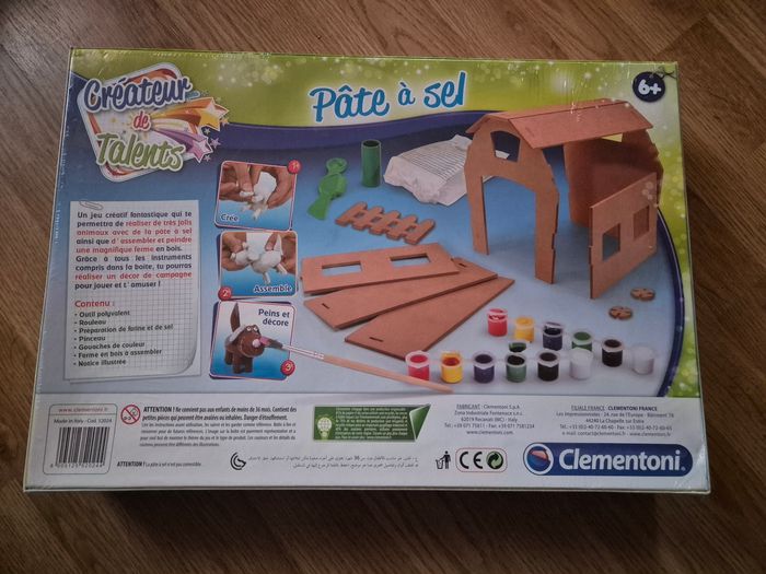 Coffret pâte à sel animaux neuf - photo numéro 2