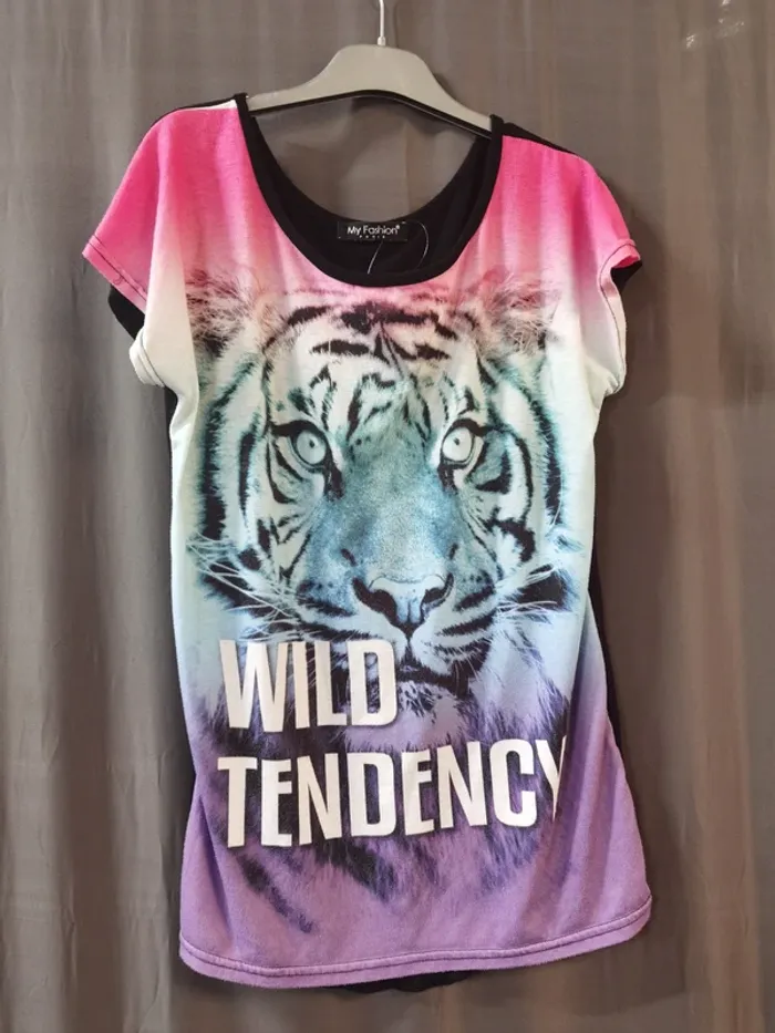 60751 tee-shirt MC fille 16 ans