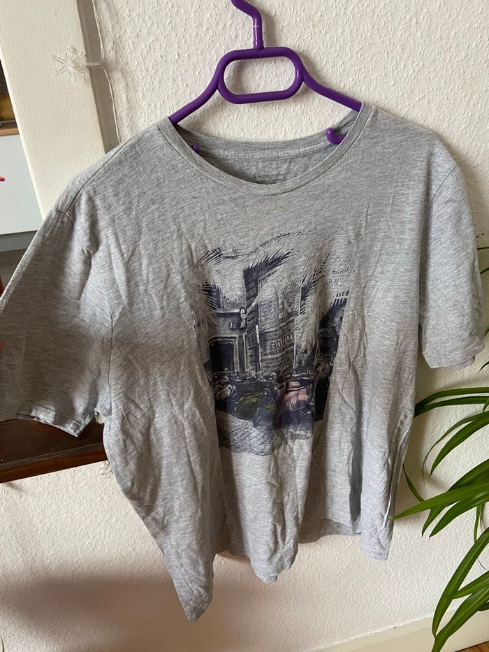 T-shirt gris Monoprix - photo numéro 3