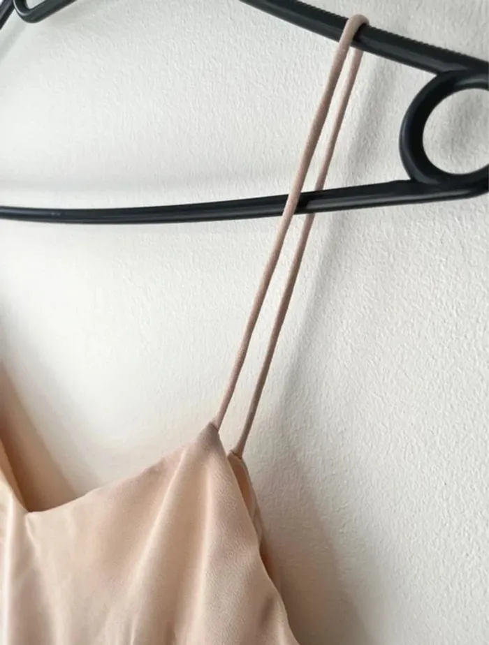 🎄 Magnifique Robe Glamorous - Beige-Rosé T/XS 🎄 - photo numéro 4
