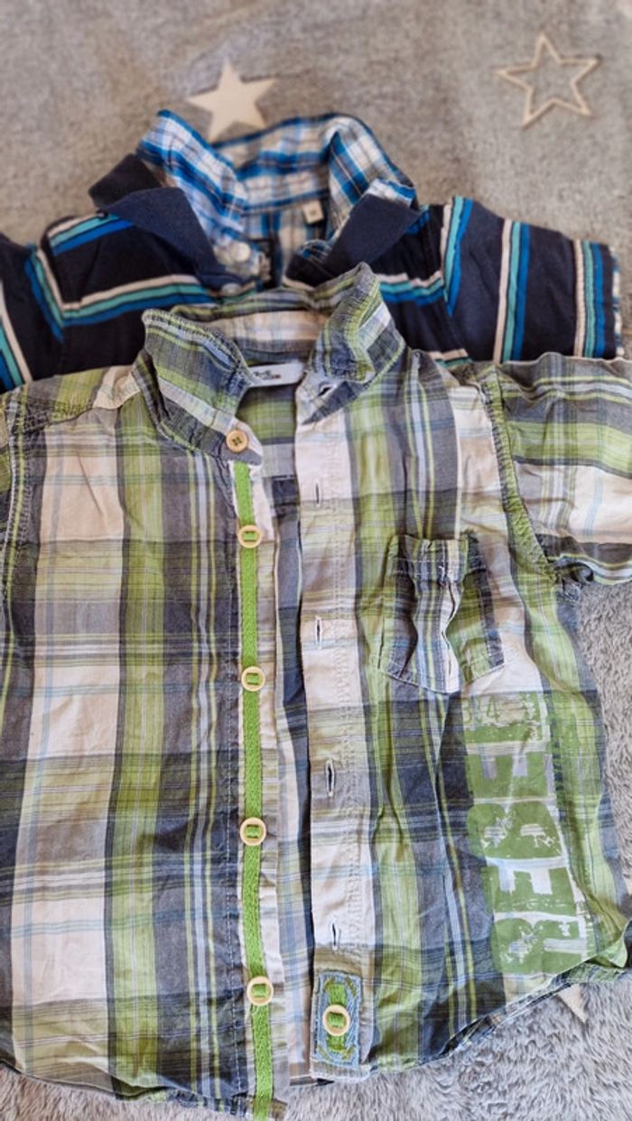 Chemise garçon à rayure