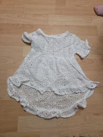 Robe blanche 80cm