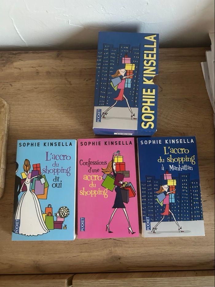 Coffret 3 livres Sophie Kinsella