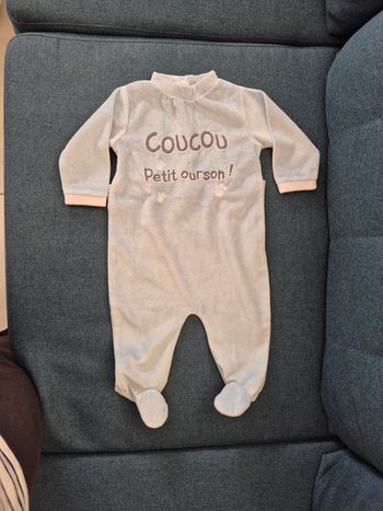 Pyjama chaud bébé