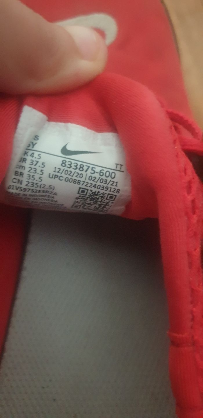 Chaussures à marche Nike bon état