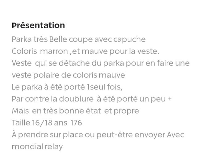 Parka 2 en 1 - photo numéro 10