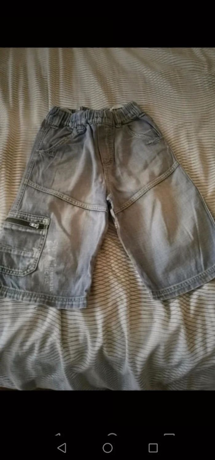 Pantacourt en jean 6 ans