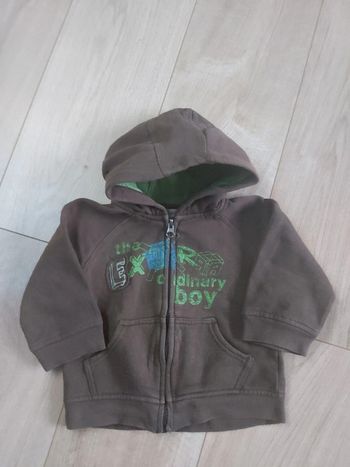 Sweat à capuche zippé garçon Kid Kanaï 18 mois (78)