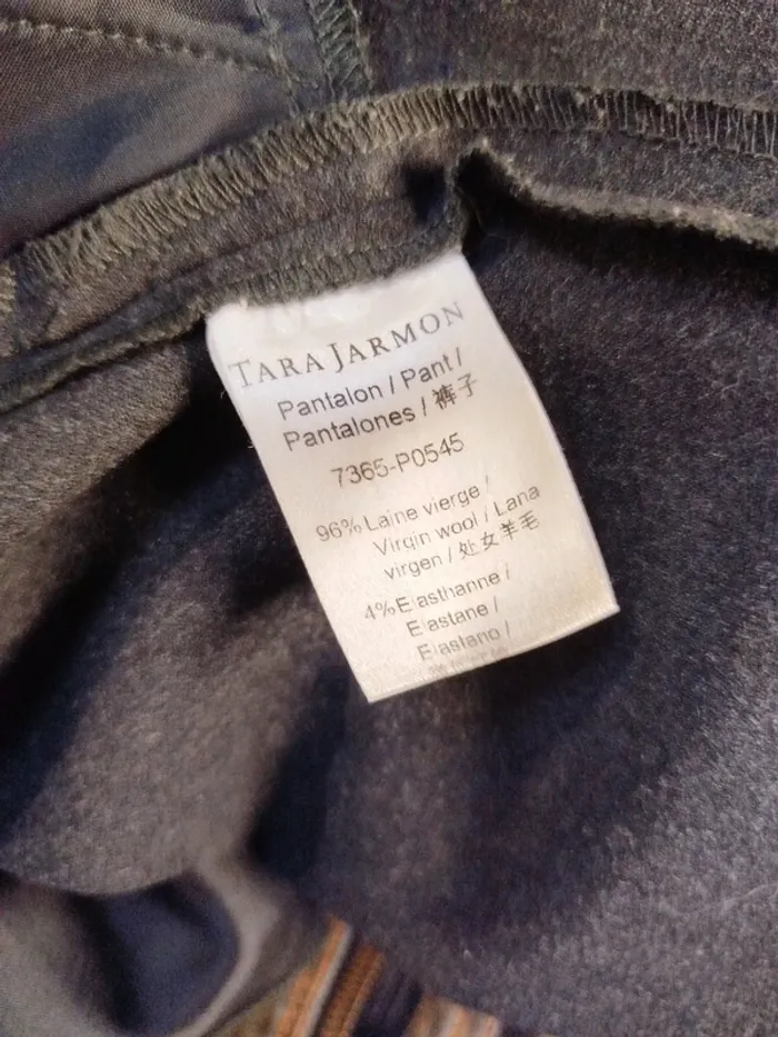 Pantalon Cigarette Tara Jarmon T40 - photo numéro 6