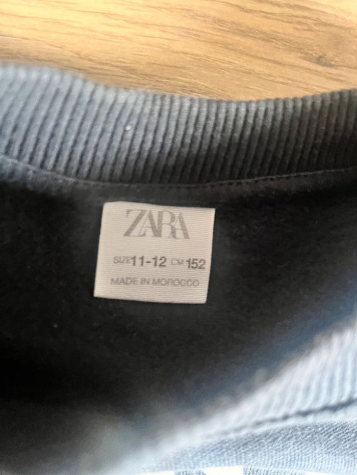 Sweat col rond Zara 12 ans - photo numéro 2