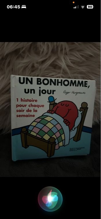 Petit livre un bonhomme un jour 