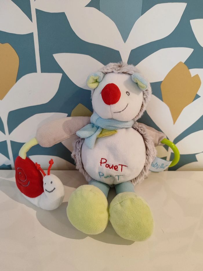 Doudou hérisson baby nat