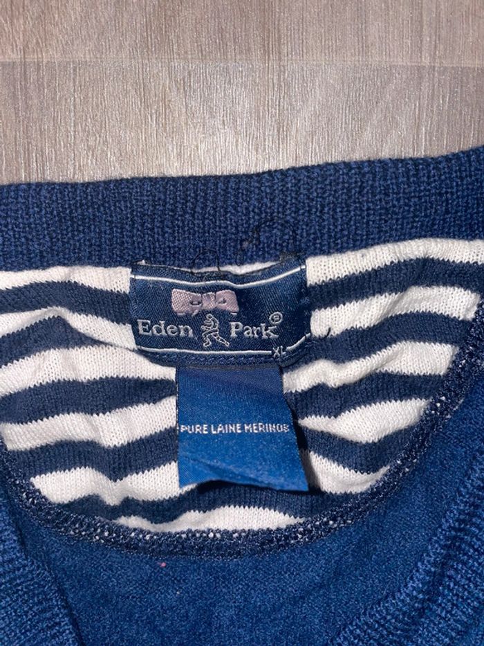 Pull Eden Park Vintage en laine mérinos 🧶 - photo numéro 4