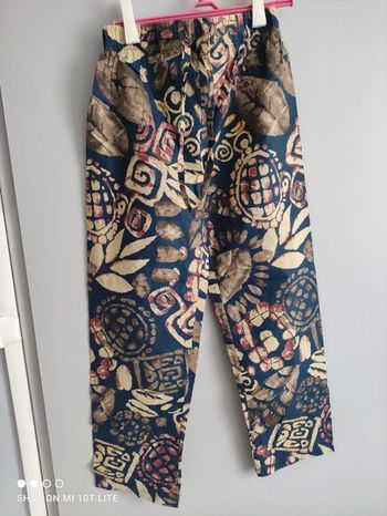 Pantalon multicolore