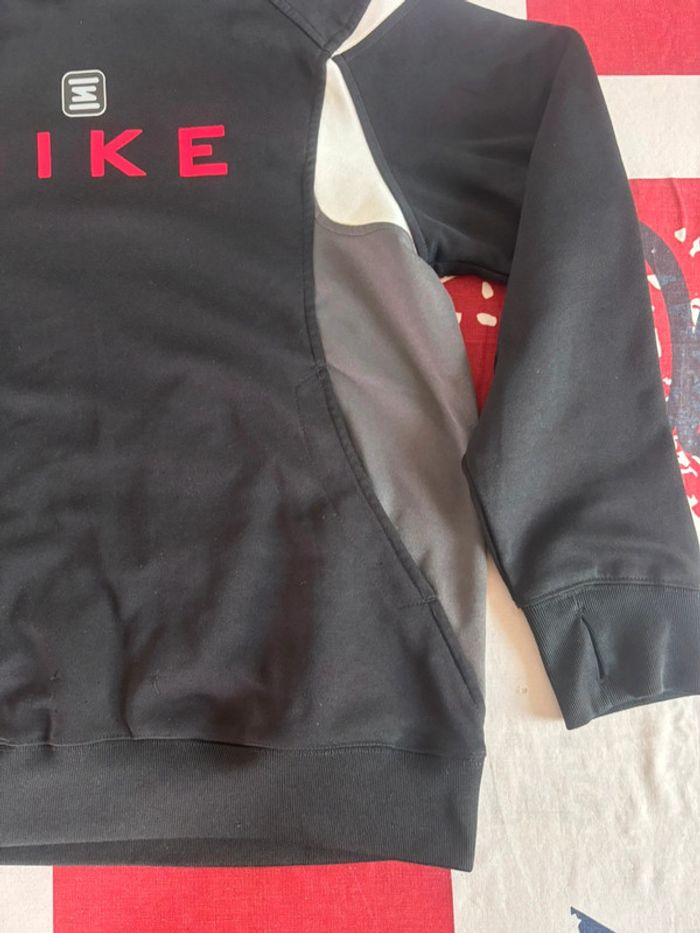 Sweat à capuche Nike noir taille L enfant - photo numéro 7