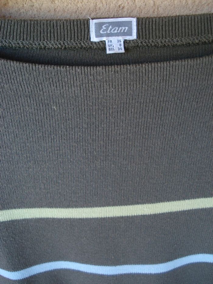Pull col bateau Etam - Taille 36/S - photo numéro 2