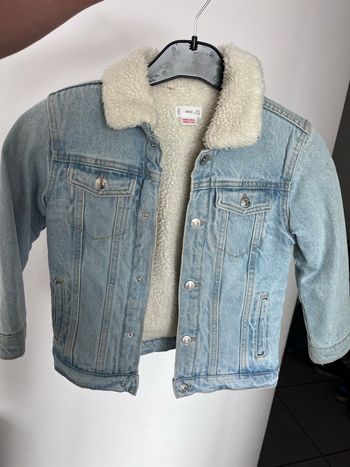 Veste jean mango enfant