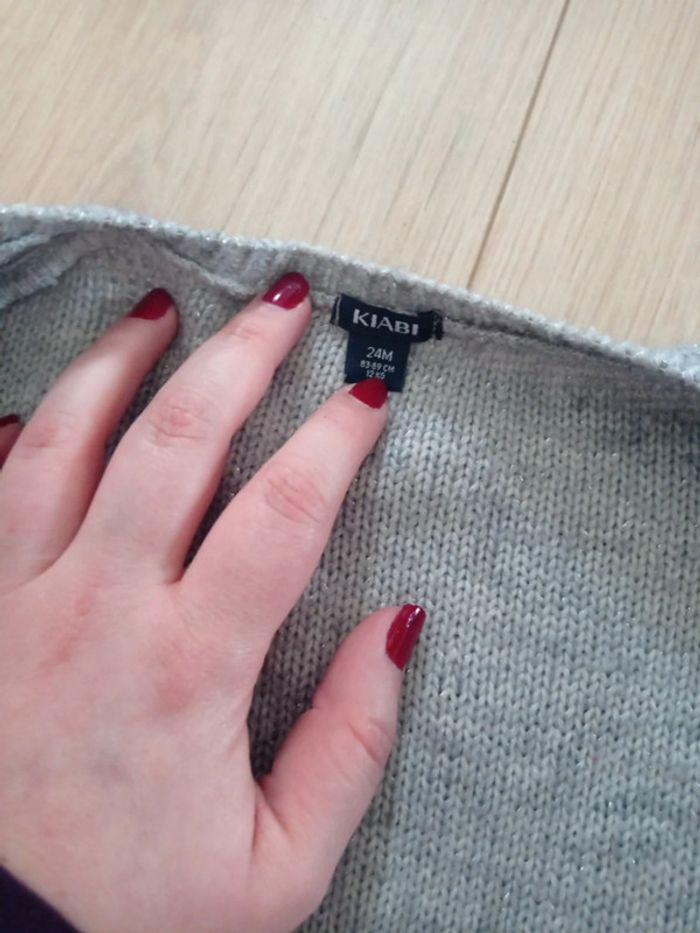 Gilet gris - photo numéro 4