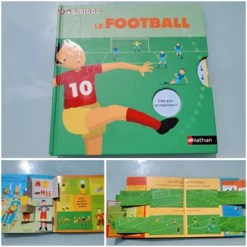 Livre animé de flaps, tirettes.. Kididoc : 🥅 Le Football