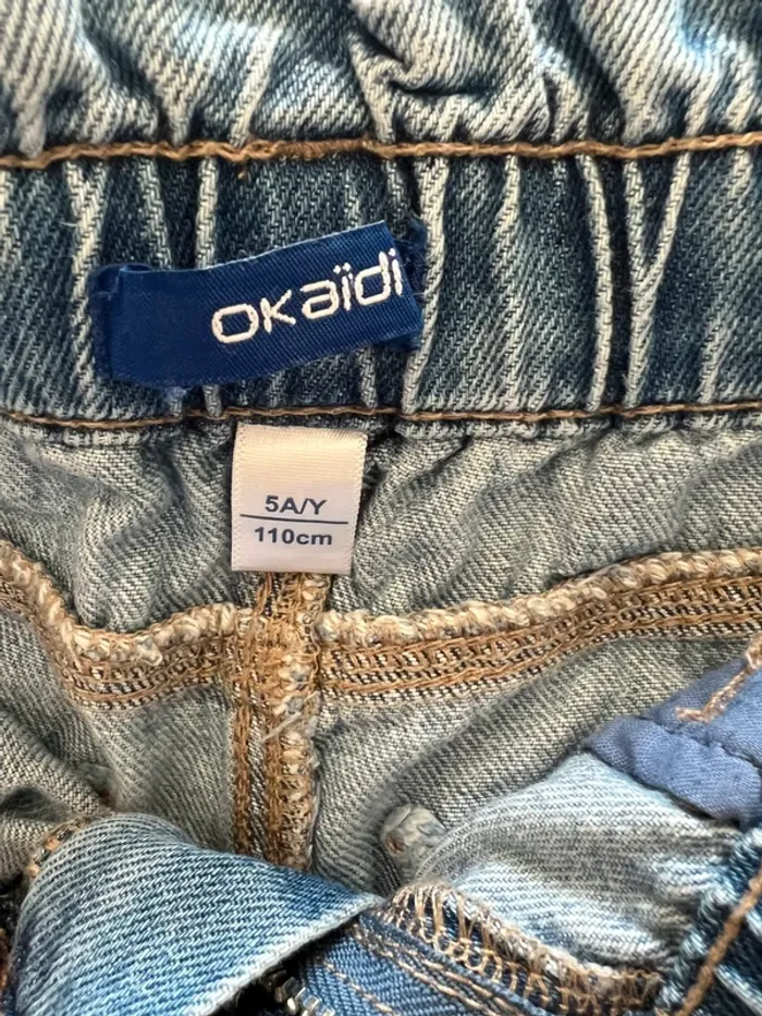 Short Okaïdi taille 5 ans 110cm taille élastique - photo numéro 2
