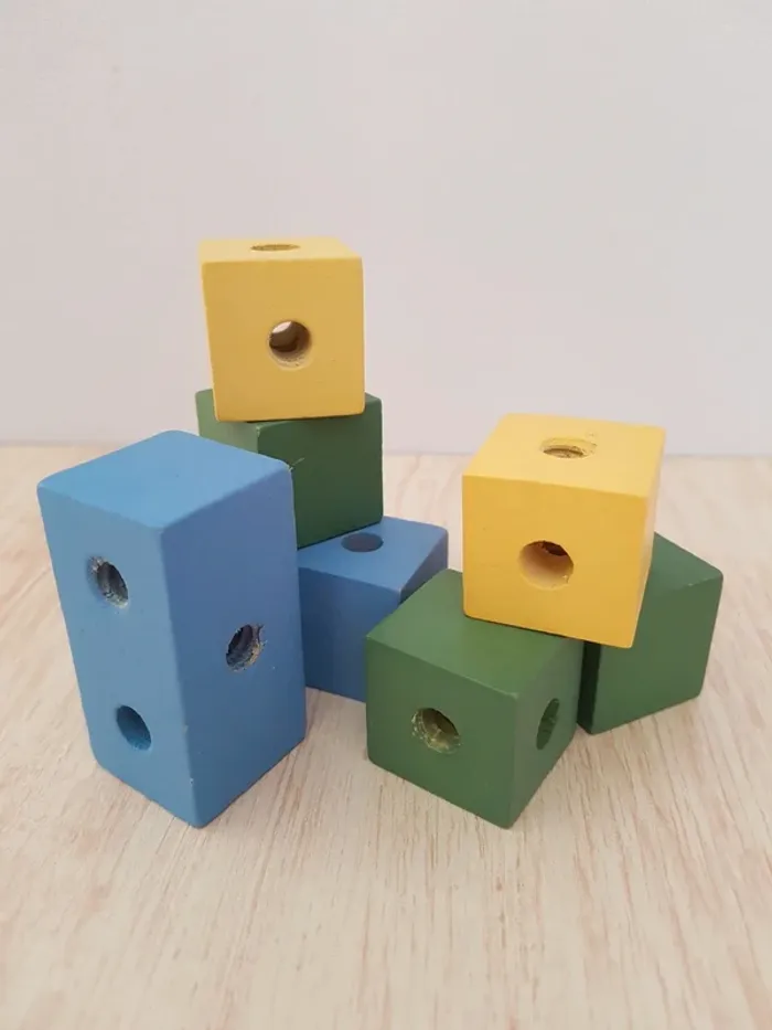 Jeu de construction à visser en bois - photo numéro 17