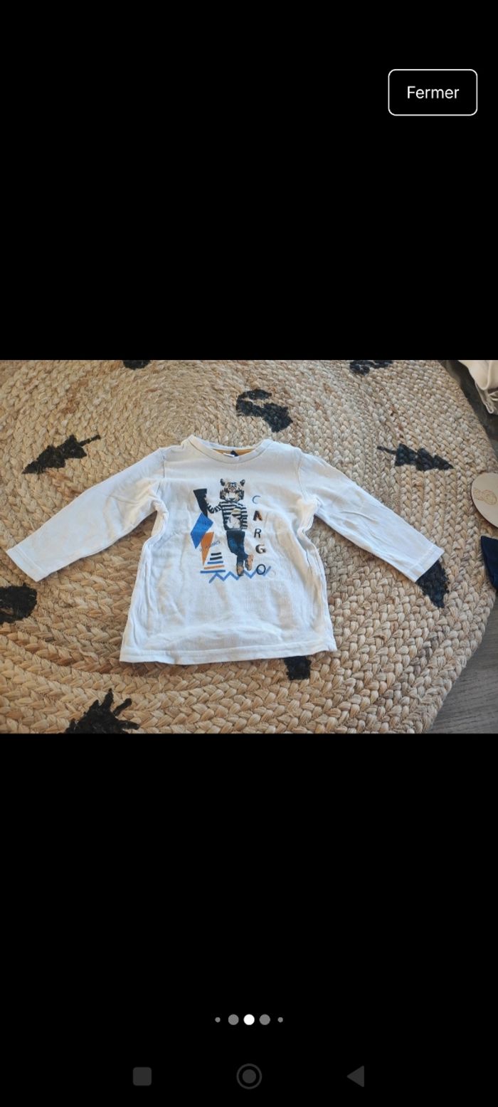 Lot 10 hauts manches longues 9 mois - photo numéro 8