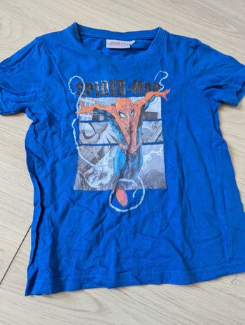 Tee shirt spiderman
