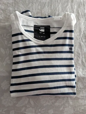 Tee shirt rayé g star raw